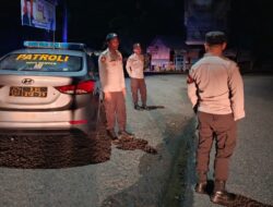 Patroli Blue Light Polsek Kediri Cegah Kejahatan di Perbatasan Lombok