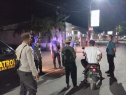 Patroli KRYD Polsek Gerung Jaga Keamanan di Kawasan Padat Penduduk