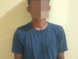 Nekat Curi Gabah, Polsek Moyo Hulu Amankan Seorang Pria