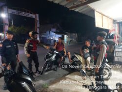 Malam Minggu Sat Samapta Polres Sumbawa Barat Gelar Patroli Dialogis