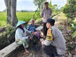 Bhabinkamtibmas Dukung Petani Labuapi Wujudkan Ketahanan Pangan