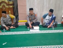 Kapolsek Kediri Pererat Silaturahmi Jelang Ramadan, Masyarakat Antusias