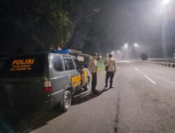 Polsek Kuripan Tingkatkan Patroli Malam, Jaga Keamanan Warga
