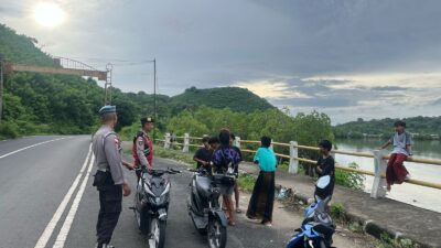 Ramadhan Kondusif! Polsek Sekotong Antisipasi Balap Liar