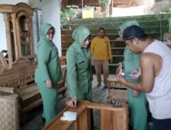 Ibu Indah Piek Budyakto Apresiasi Kerajinan Cukli Khas Mataram