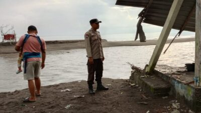 Langkah Tanggap Dini Polsek Batulayar Hadapi Cuaca Buruk di Meninting