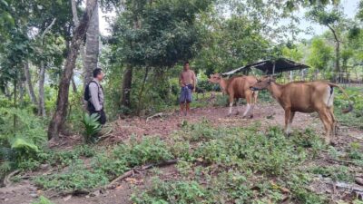 Polisi dan Warga Bersinergi Wujudkan Ketahanan Pangan Keluarga di Lombok Barat