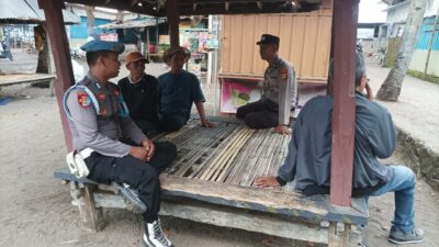 Polsek Lembar Intensifkan Patroli Dialogis untuk Keamanan Masyarakat Lombok Barat