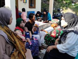 Kolaborasi Babinsa–Puskesmas Gunungsari Tingkatkan Gizi Anak Kembar