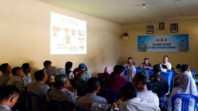 Polsek Gerung dan PPL Bersinergi Wujudkan Tata Niaga Jagung Berkeadilan