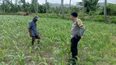 Bhabinkamtibmas Cendi Manik Dorong Ketahanan Pangan Lewat Pendekatan Humanis