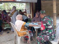 Babinsa dan Tenaga Kesehatan Bergandeng Tangan Wujudkan Posyandu Sehat di Pusuk Lestari