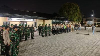 TNI-Polri dan Pemkot Mataram Ajak Warga Jaga Kedamaian