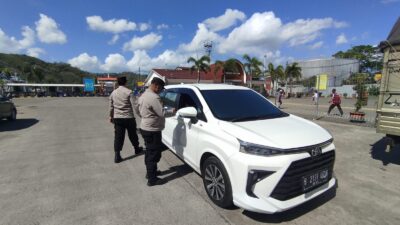 Polsek Lembar Pastikan Keamanan Penyeberangan, Fokus Cegah Barang Terlarang