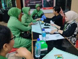 Pemeriksaan HPV DNA Persit Kodim 1606 Dorong hidup sehat