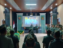 Tradisi Satuan Kodim 1606 Awali Tugas Perwira Baru
