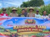 Dukung Kedaulatan Pangan, Polres Lombok Barat Bina 35 Hektar Lahan di Sekotong